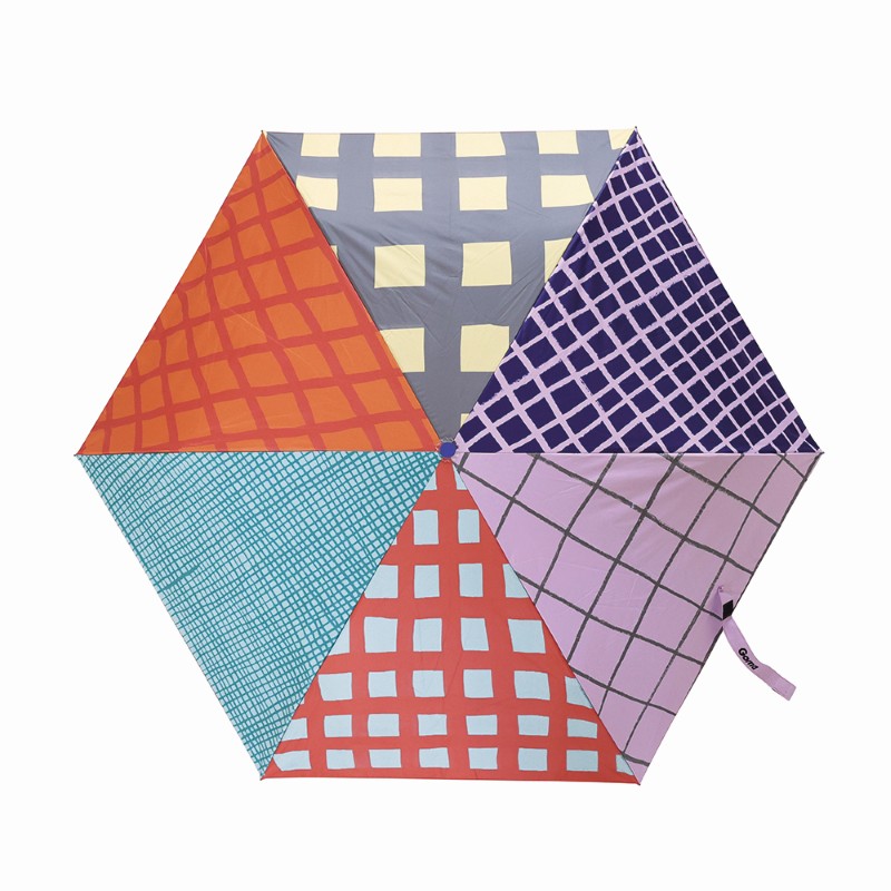 Goma Folding umbrella   Multi color LAV/410136【晴雨兼用折傘】